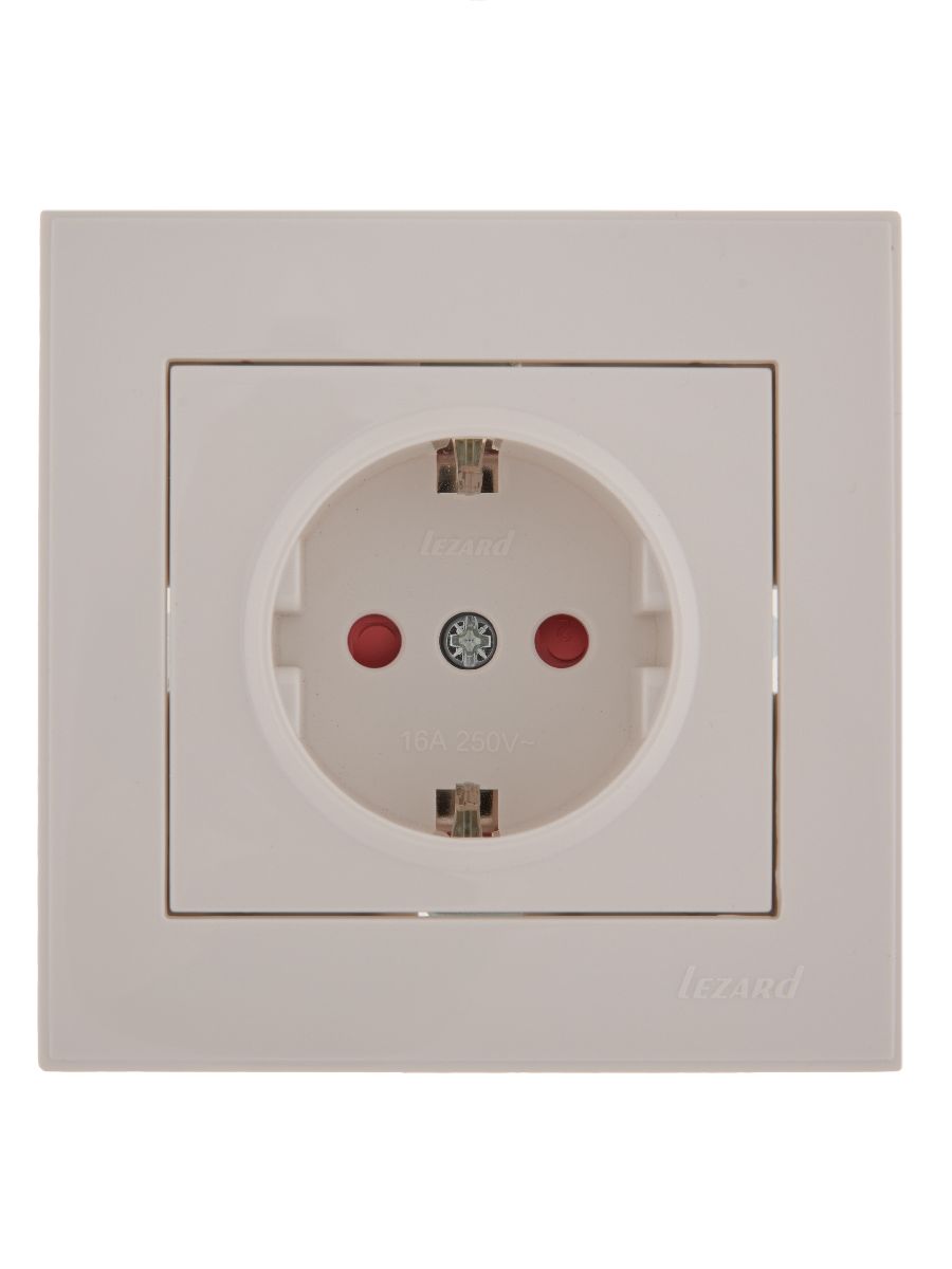 Розетка с защитой от детей Lezard Rain 703-0202-124 в Санкт-Петербурге