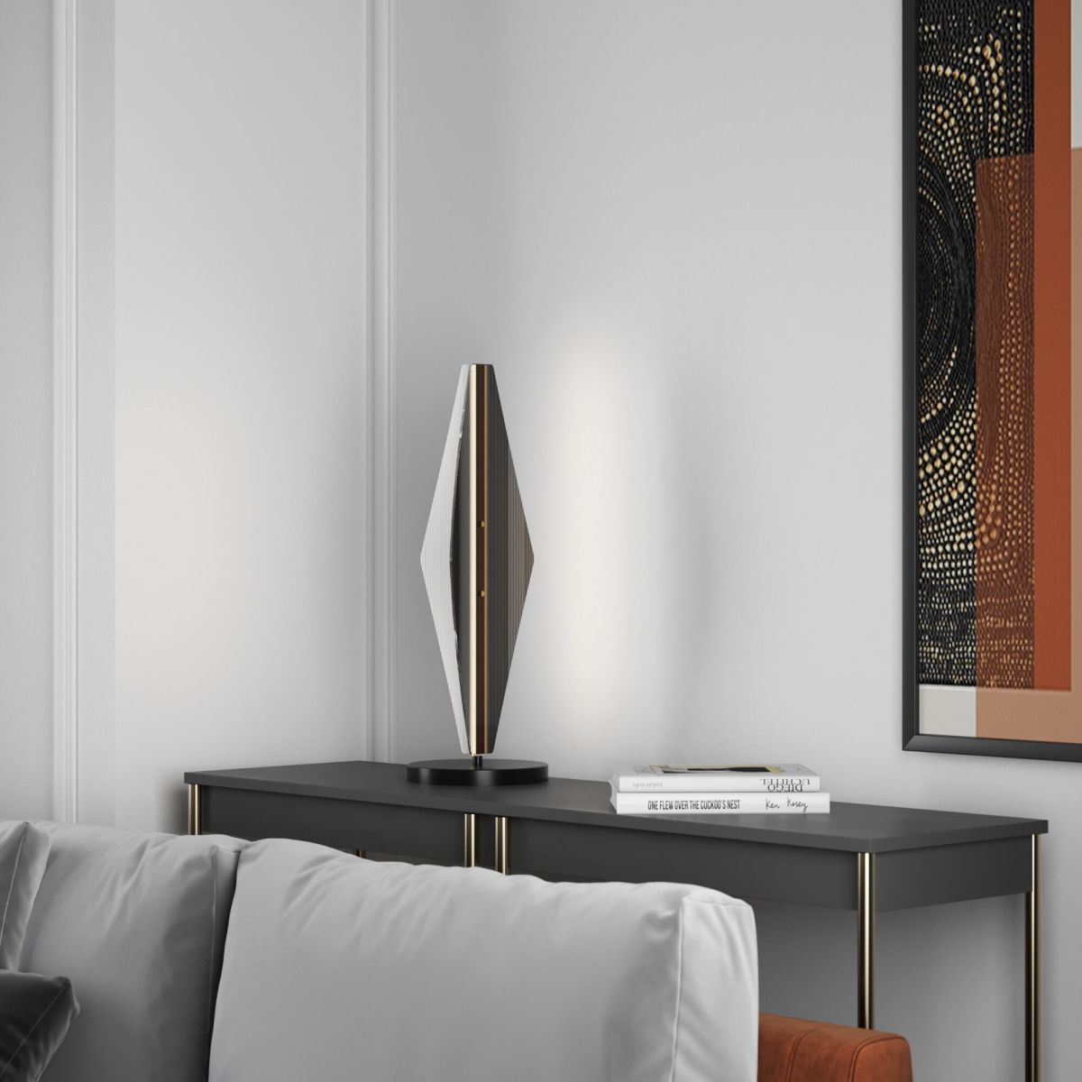 Настольная лампа Eurosvet Glare 308052 LED латунь a071590 в Санкт-Петербурге