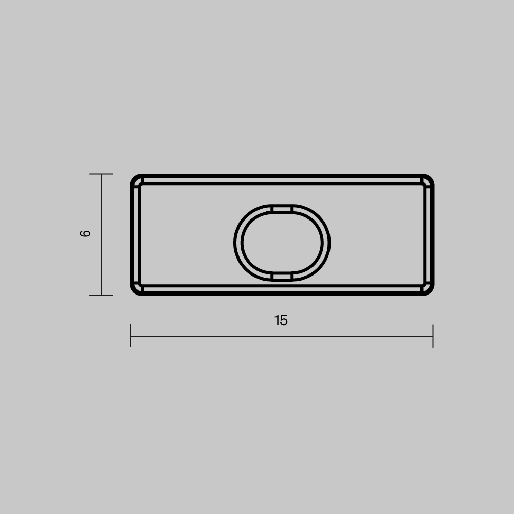 Комплект заглушек для профиля 15×06 10шт Maytoni Led Strip ALM-001-B-EC 642019 в Санкт-Петербурге