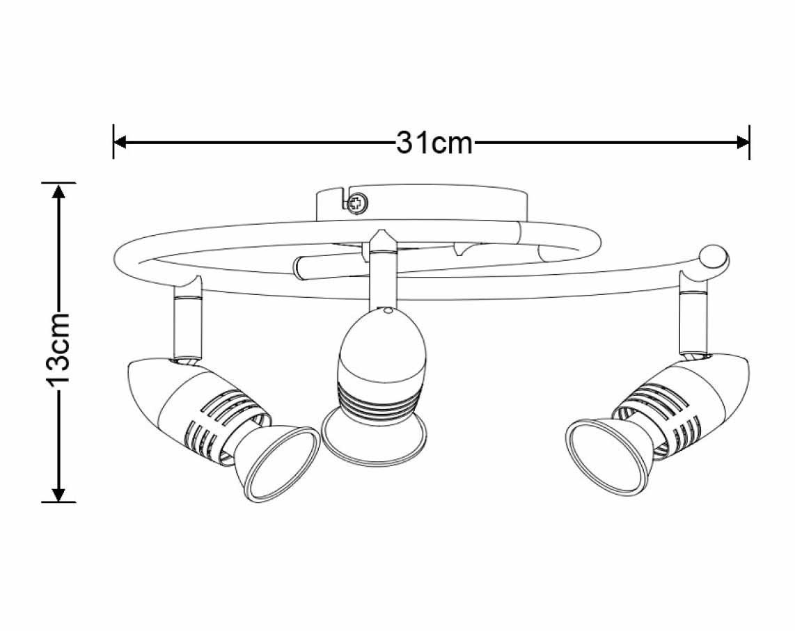 Светодиодный спот Lucide Caro-Led 13955/14/03 в Санкт-Петербурге