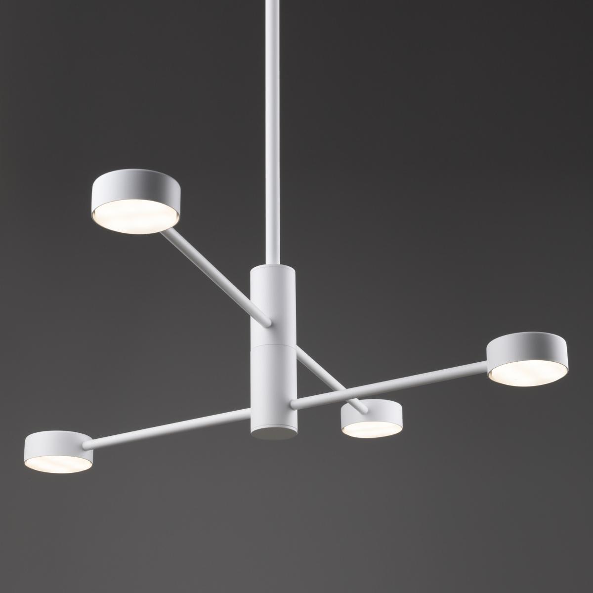 Люстра на штанге Freya Tactic FR5363CL-04W в Санкт-Петербурге