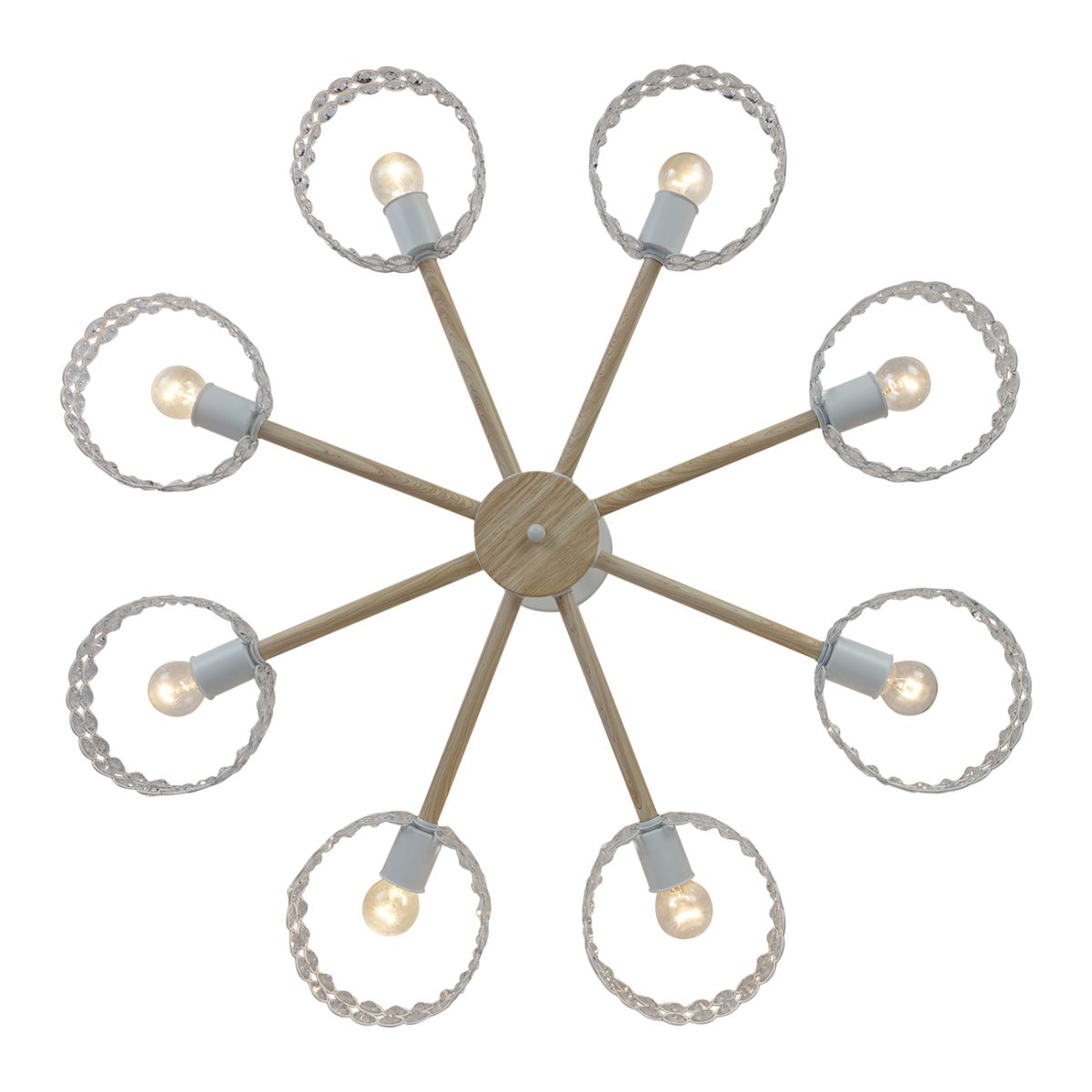 Люстра на штанге Escada Banjo 679/8P White в Санкт-Петербурге