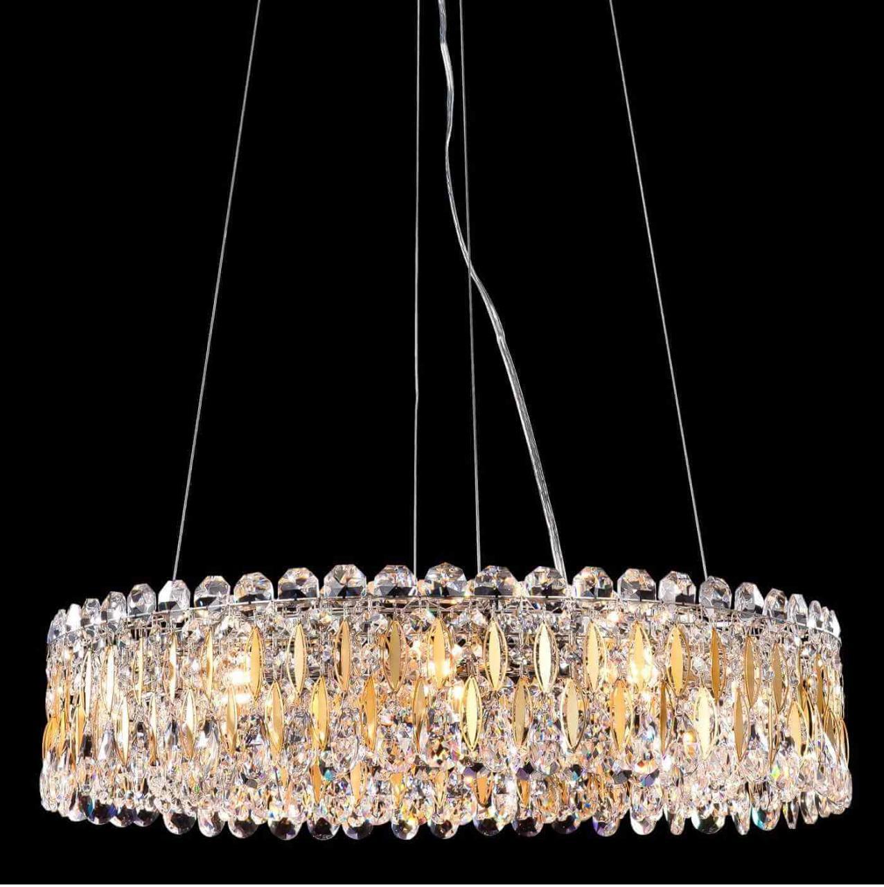 Подвесная люстра Crystal Lux Lirica SP10 D610 Chrome в Санкт-Петербурге