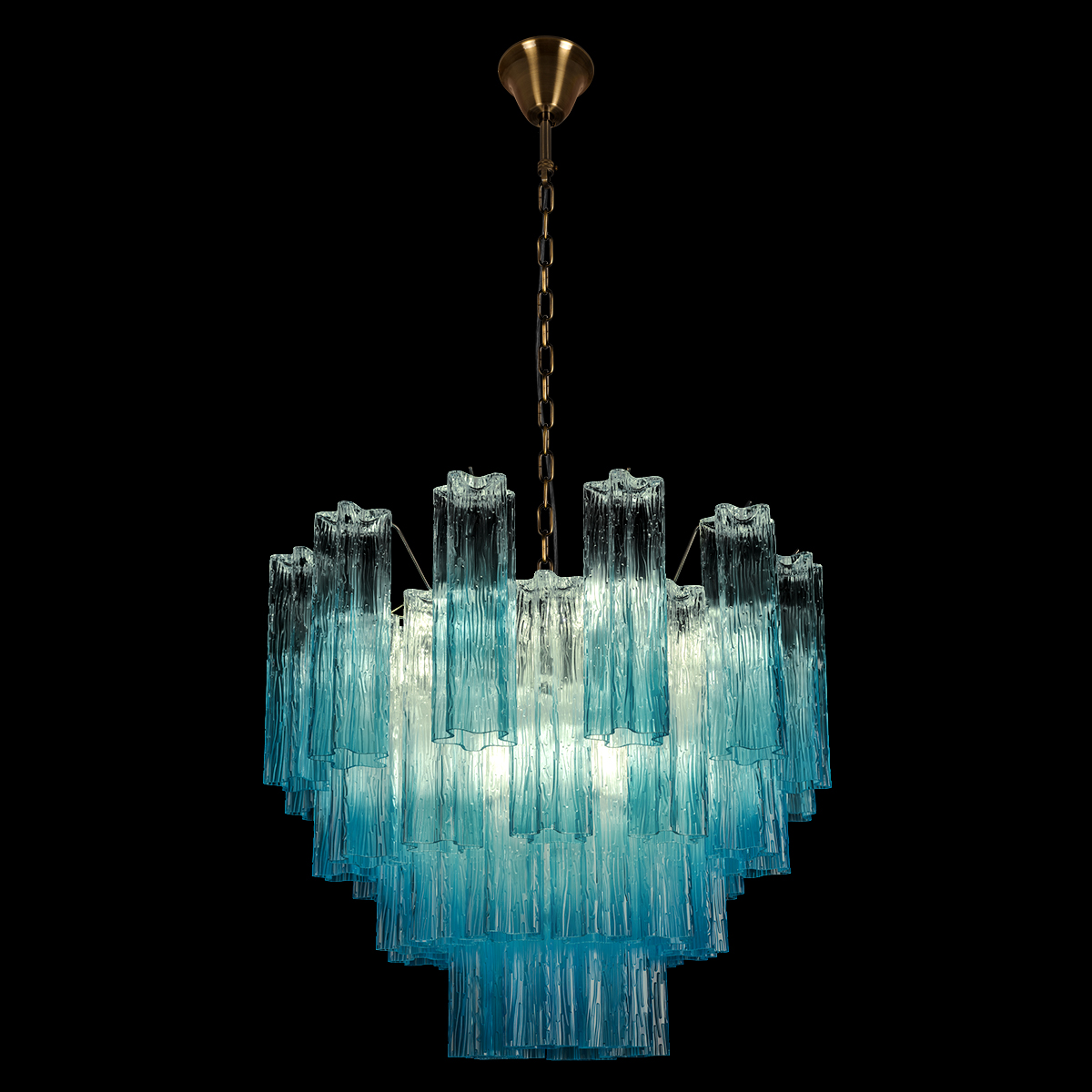 Подвесная люстра Loft IT Murano 10580/600 Clear blue в Санкт-Петербурге