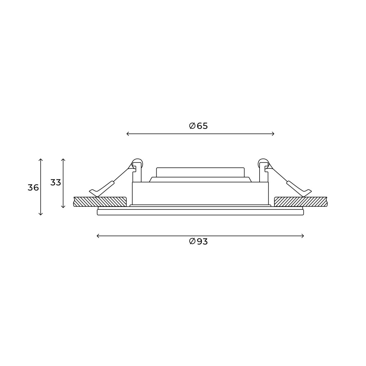 Встраиваемый светильник Hesby Lighting Aqua Breeze HSBL_0134 в Санкт-Петербурге