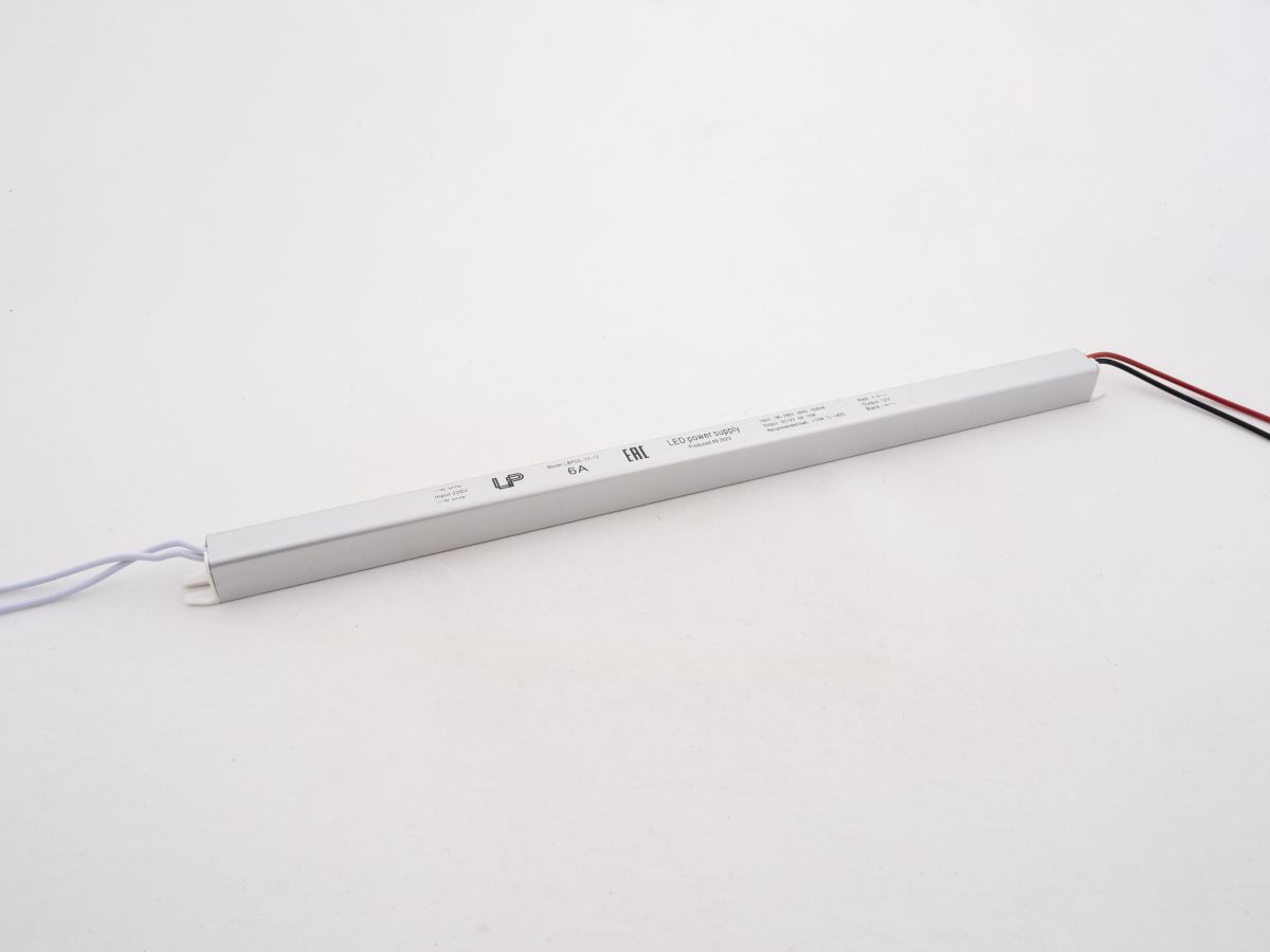 Блок питания LEDS POWER 72Вт 12В Super Slim 390096 в Санкт-Петербурге