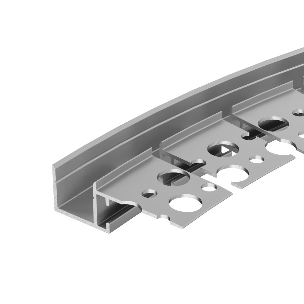 Профиль Arlight FANTOM-BENT-W12-SIDE-EDGE-2000 ANOD (Алюминий) 057315 в Санкт-Петербурге