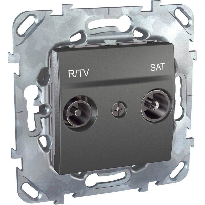 Розетка R-TV/SAT оконечная Schneider Electric Unica MGU5.455.12ZD в Санкт-Петербурге