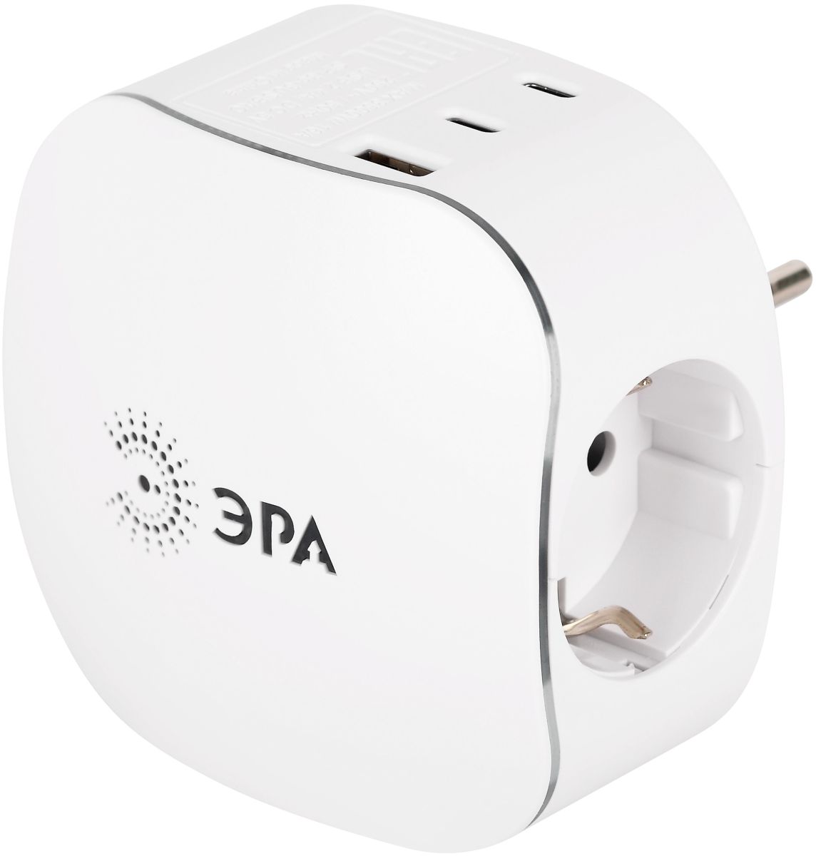 Разветвитель электрический ЭРА SP-3e-3USBAC-W на 3 розетки + 3 USB A+C с заземлением со шторками 16А белый Б0069081 в #REGION_NAME_DECLINE_PP#