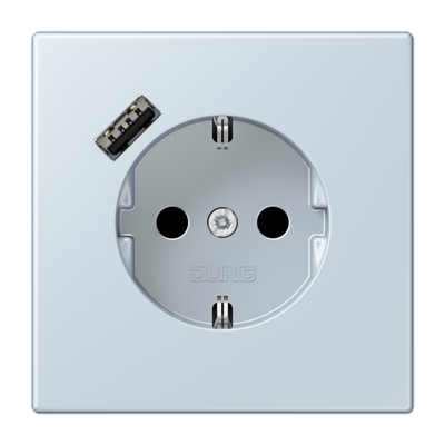 Розетка 2K+З USB Typ A Jung LC1520-18A209 в Санкт-Петербурге