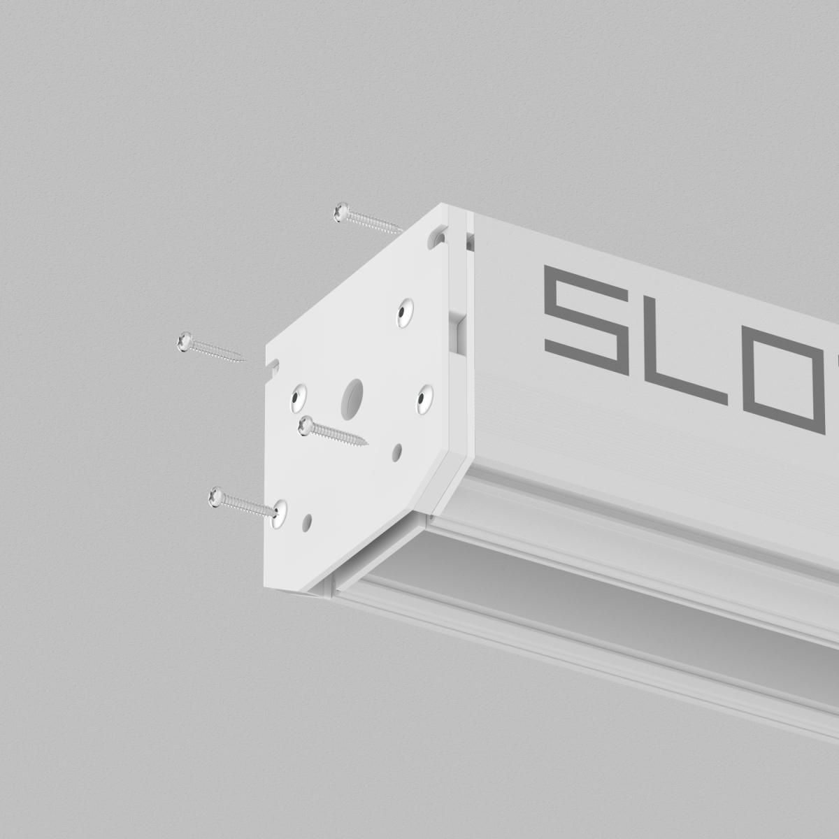 Заглушка для однофазного шинопровода Denkirs Smart Slott TR2017-WH в Санкт-Петербурге