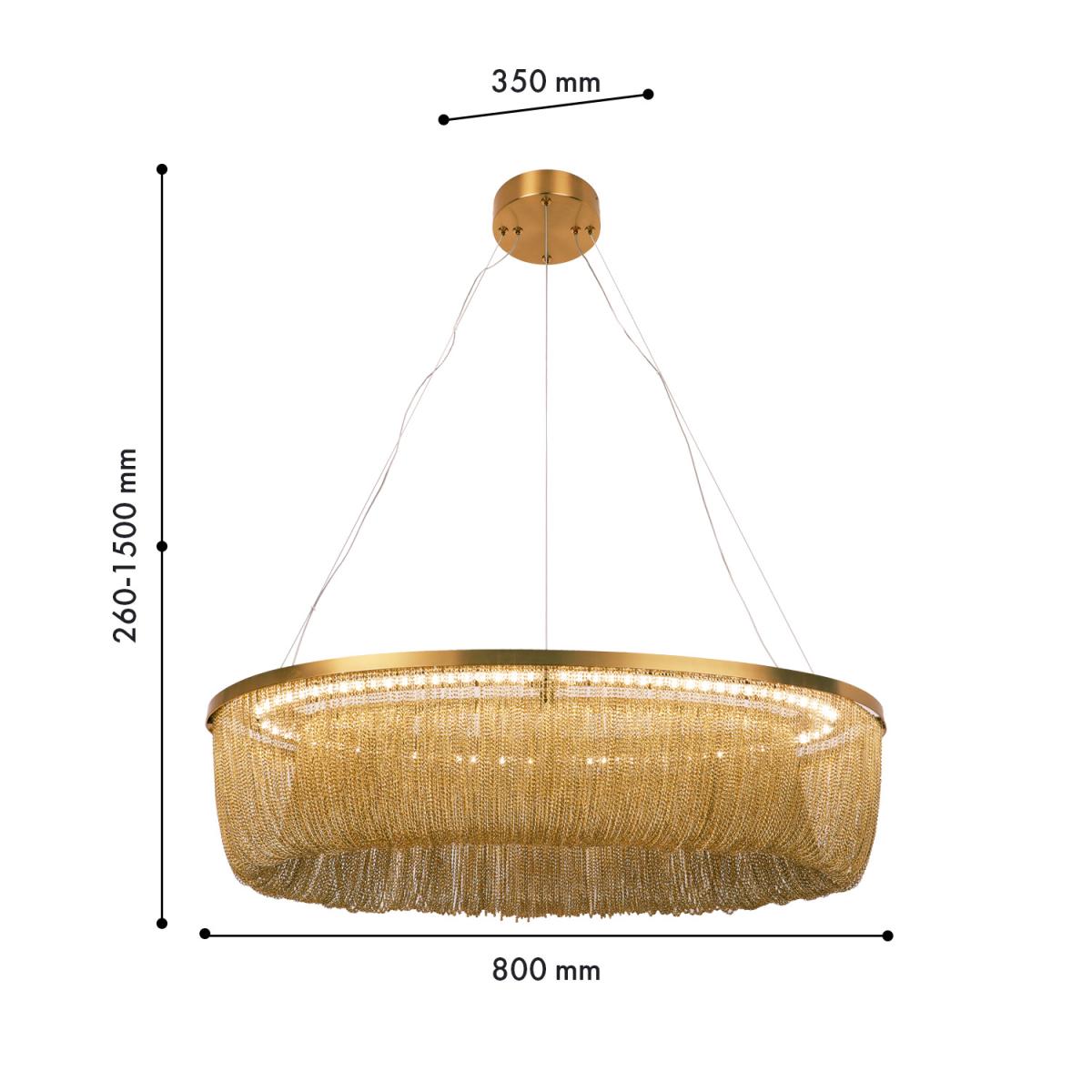 Подвесная люстра Favourite Vandfald 4491-8P в #REGION_NAME_DECLINE_PP#