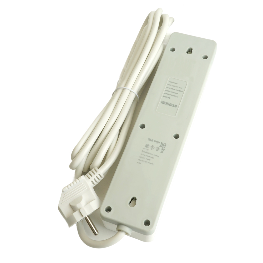 Сетевой фильтр 3-местный с/з Stekker Optima HM20-31-02 50086 в Санкт-Петербурге