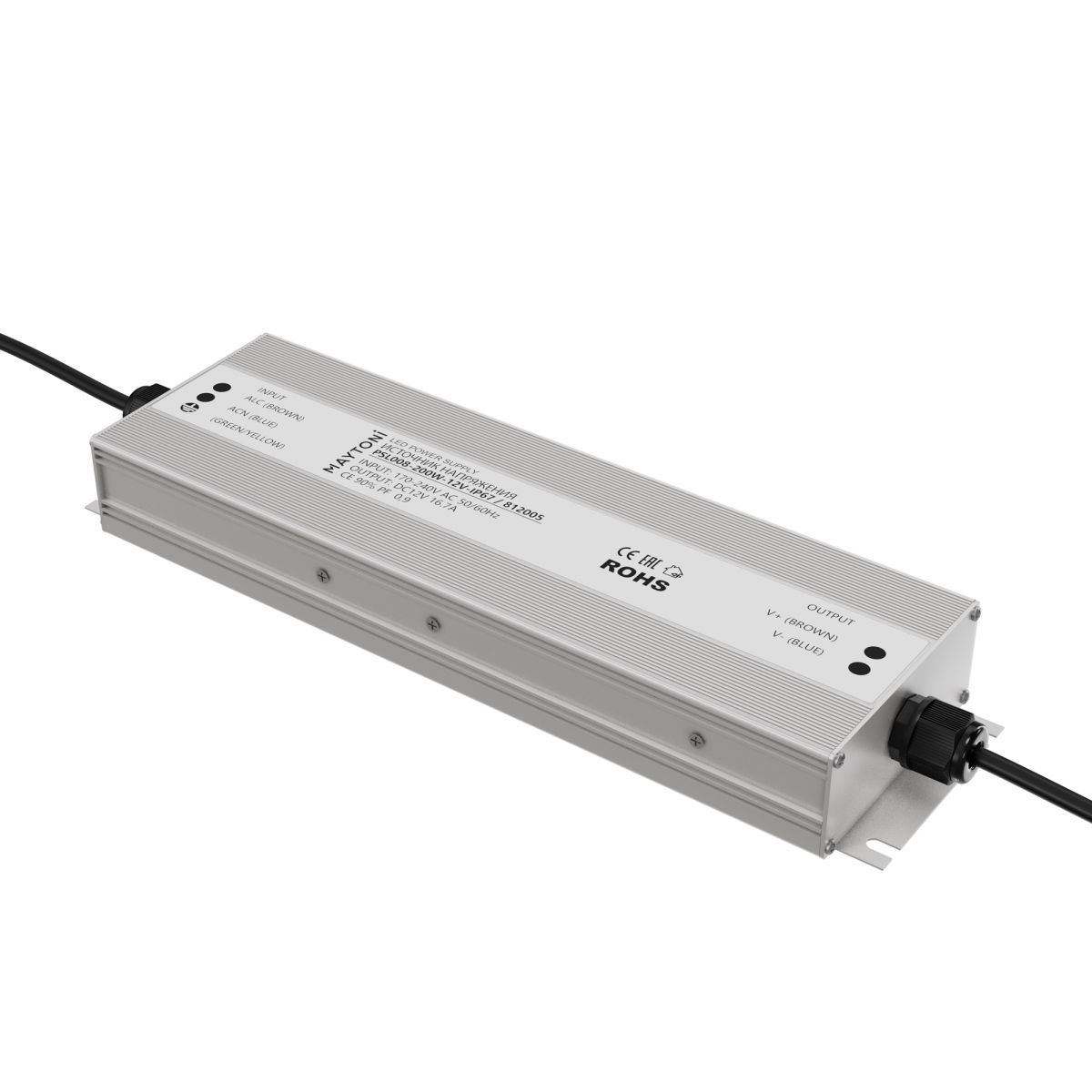 Источник напряжения Maytoni Led Strip PSL008 12В 200Вт IP67 812005 в Санкт-Петербурге