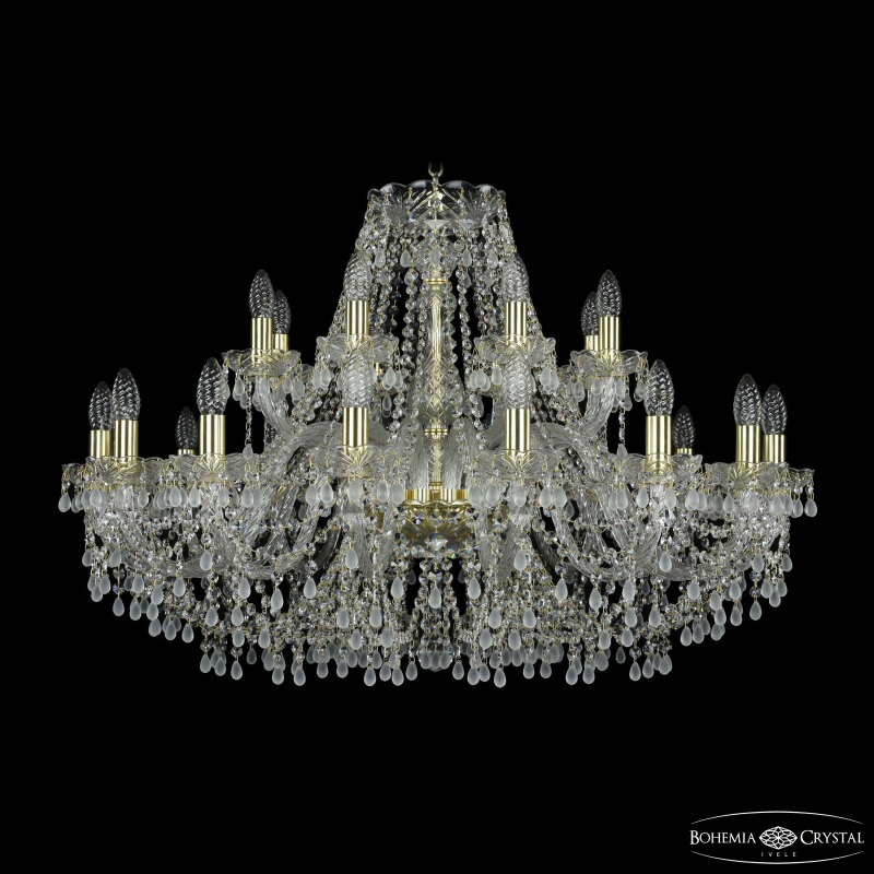 Подвесная люстра Bohemia Ivele Crystal 1410/16+8/360 G V0300 в Санкт-Петербурге