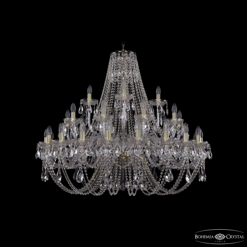 Подвесная люстра Bohemia Ivele Crystal 1406/20+10+5/400 G в Санкт-Петербурге
