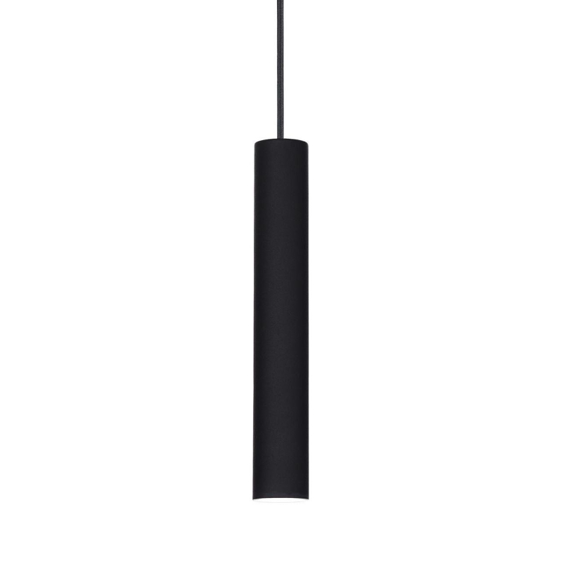 Подвесной светодиодный светильник Ideal Lux Tube SP1 Small Nero 211466 в Санкт-Петербурге