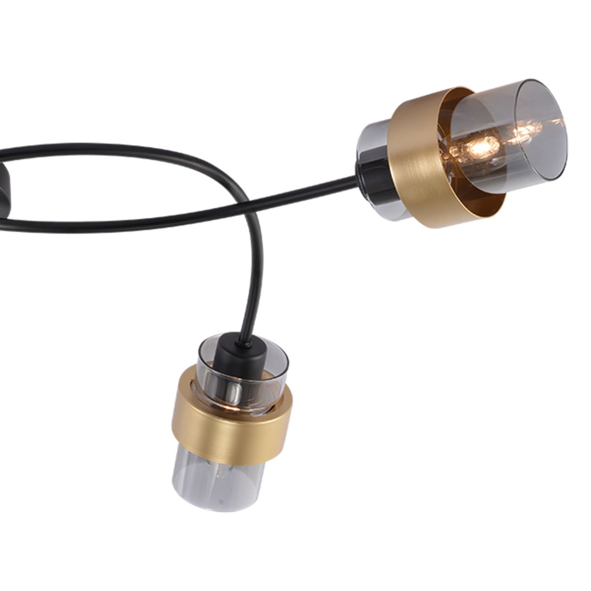 Потолочная люстра Escada Hurricane 1139/5P Black/Gold в Санкт-Петербурге