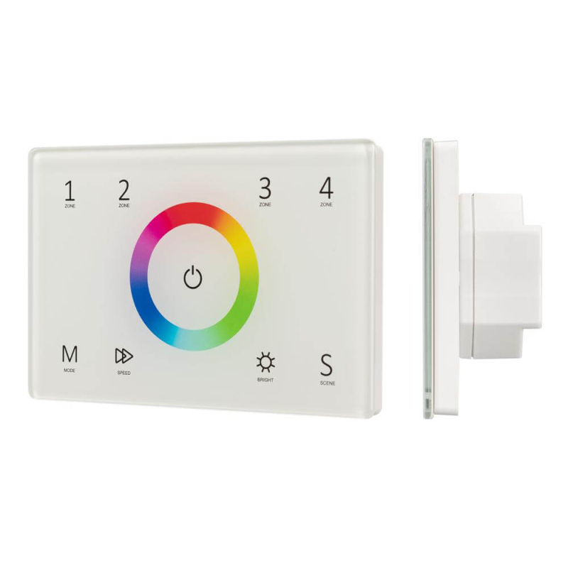 Панель Arlight Sens Smart-P83-RGB White (230V, 4 зоны, 2.4G) 028402 в Санкт-Петербурге