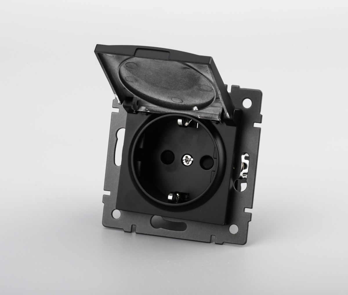 Механизм розетки влагозащищённый Arlight SCT-MCP-PL-BK-V (250V, 16A) 049835 в Санкт-Петербурге