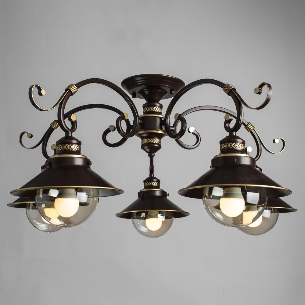 Потолочная люстра Arte Lamp 7 A4577PL-5CK в Санкт-Петербурге