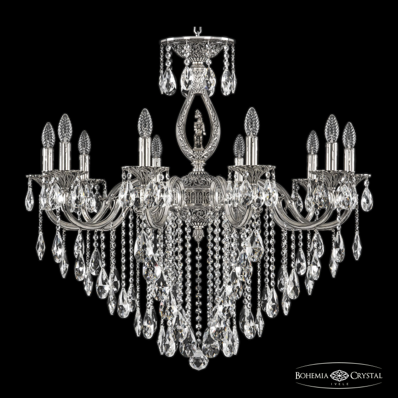 Подвесная люстра Bohemia Ivele Crystal Verona 72401/10/300 B NB FH1M в Санкт-Петербурге