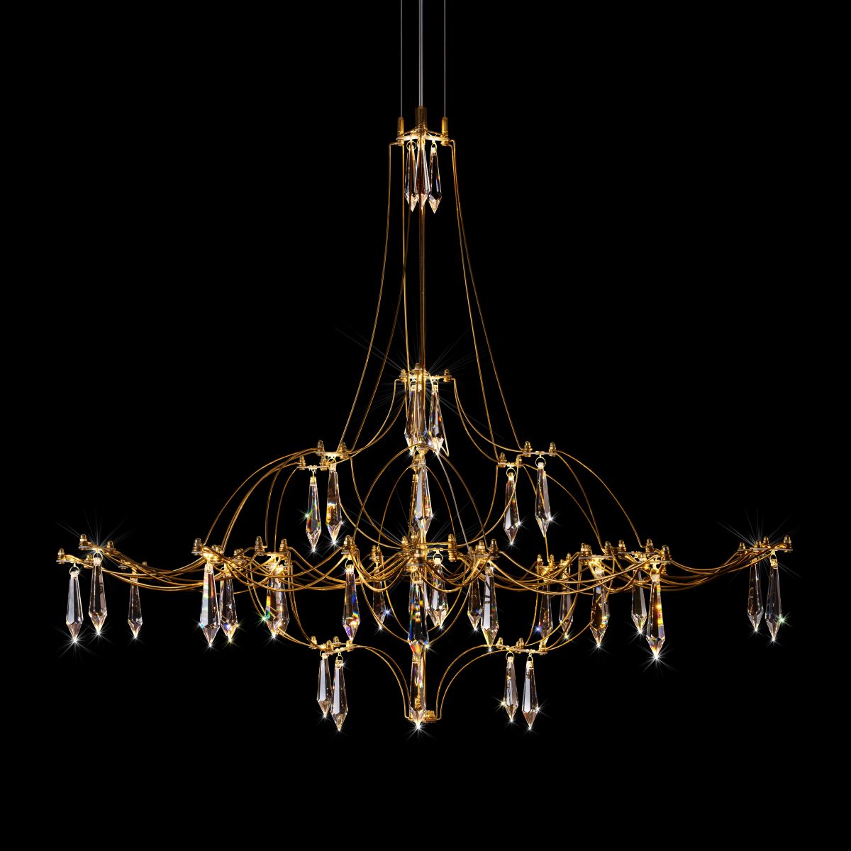 Подвесная люстра Loft IT Mira 10588/800 Gold Asfour в Санкт-Петербурге