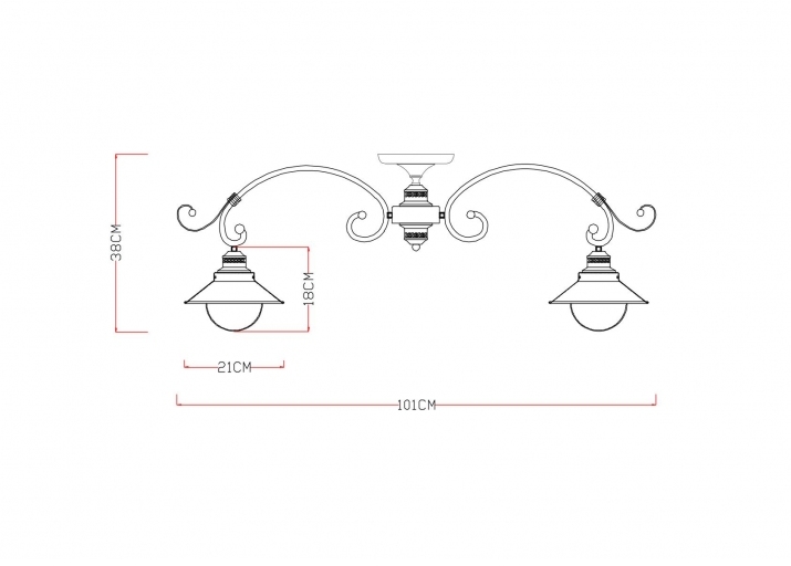 Потолочная люстра Arte Lamp 7 A4577PL-8WG в Санкт-Петербурге