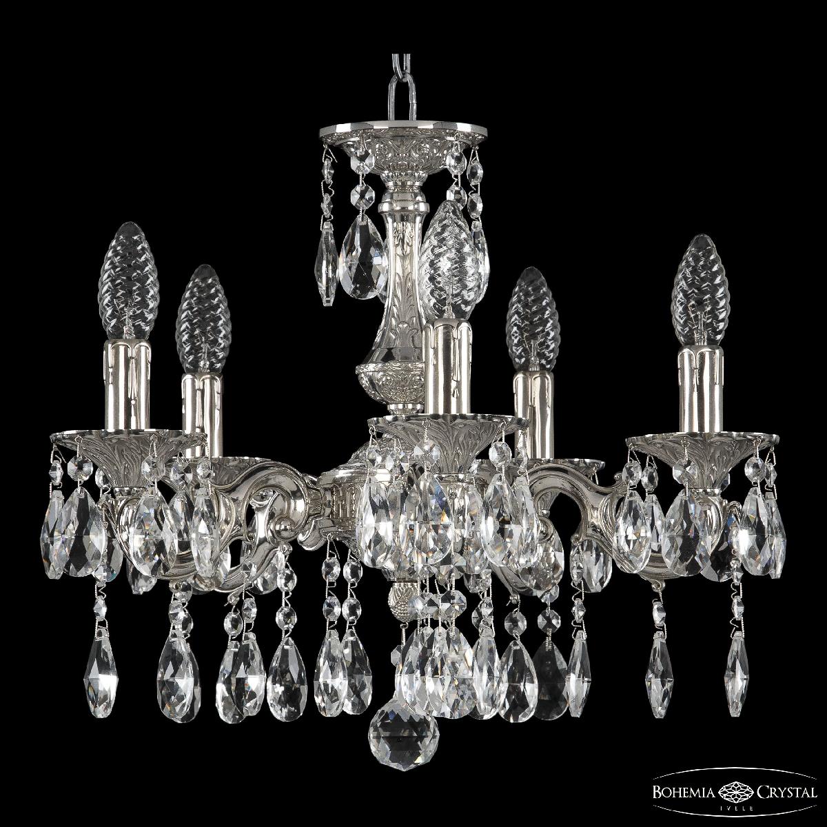 Подвесная люстра Bohemia Ivele Crystal Verona 72101/5/125 A Ni в Санкт-Петербурге