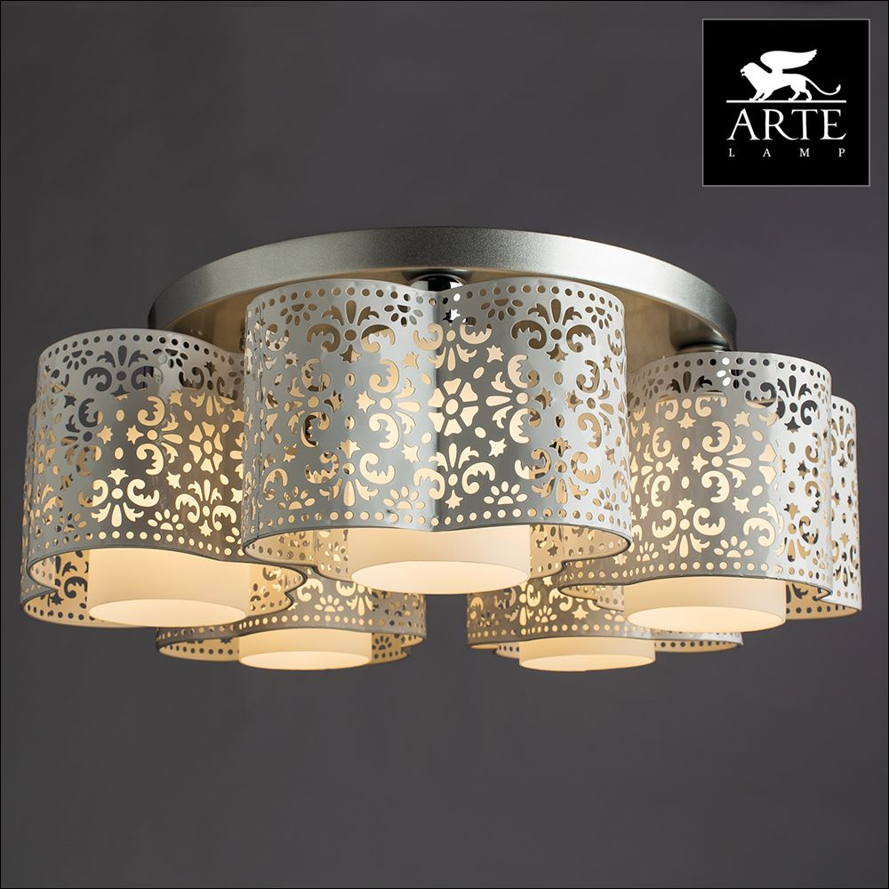 Потолочная люстра Arte Lamp Alice A8348PL-5WH в Санкт-Петербурге