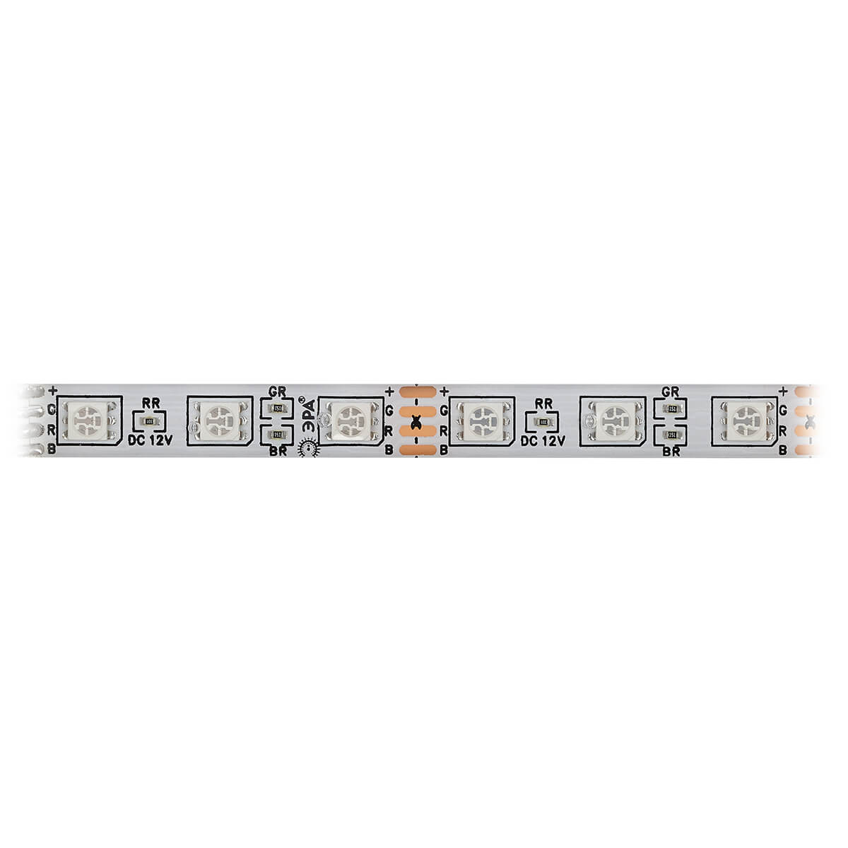 Светодиодная влагозащищенная лента ЭРА 14,4W/m 60LED/m 5050SMD RGB 5M LS5050-14,4-60-12-RGB-IP65-1 Б0002347 в Санкт-Петербурге