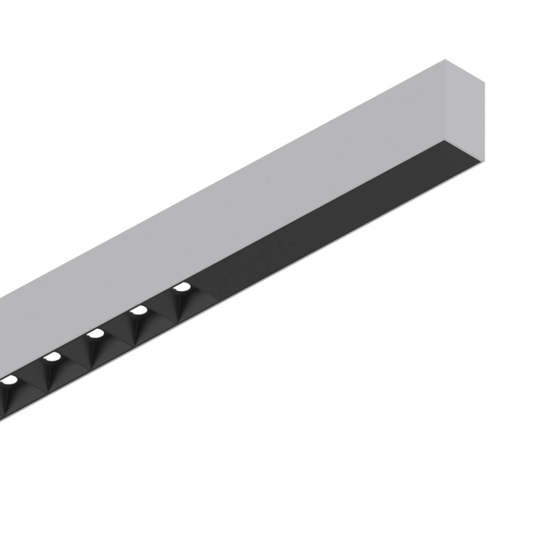 Подвесной светодиодный светильник Ideal Lux Fluo Accent 1800 4000K Aluminum 192451 в Санкт-Петербурге