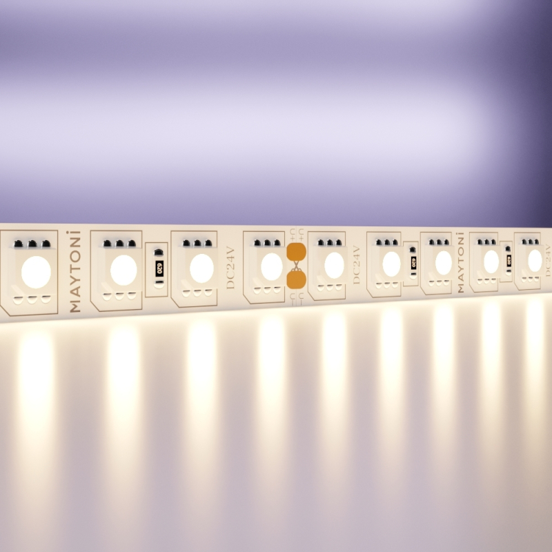 Светодиодная лента Maytoni Led Strip 24В 5050 21Вт/м 3000K 5м IP20 20022 в Санкт-Петербурге