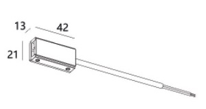 Коннектор питания с проводом Italline Fantom IT010-4011 black в Санкт-Петербурге