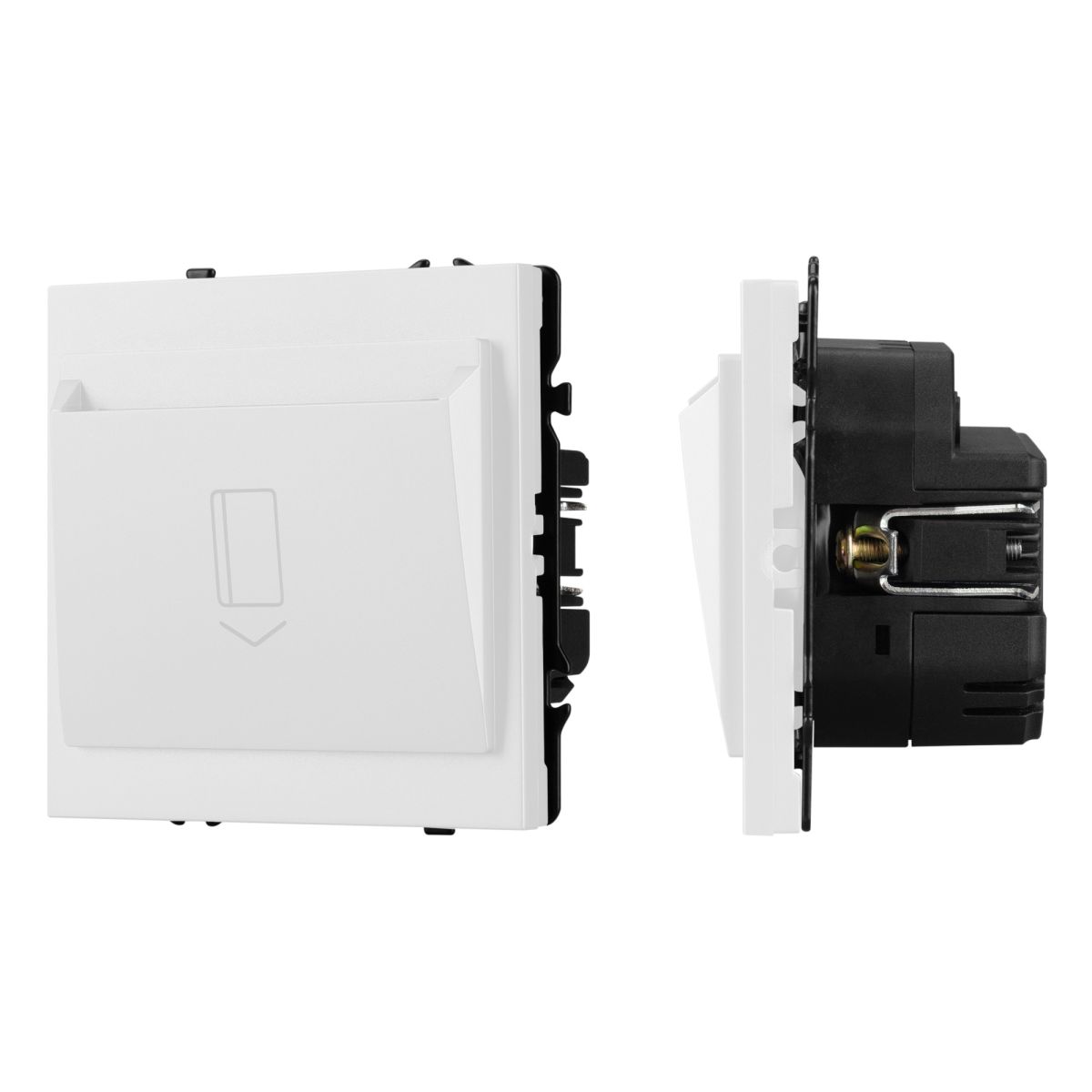 Выключатель карточный магнитный софт-тач белый кварц Arlight SWT-CRD-SFPL-WH (250V, 25A) 064817 в Санкт-Петербурге