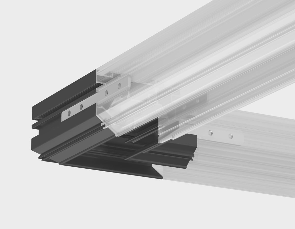 Коннектор угловой Ambrella Light Magnetic Ultra slim GV1152 в Санкт-Петербурге