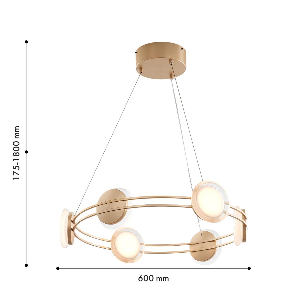 Подвесная люстра Favourite Yo-yo 4334-6P в #REGION_NAME_DECLINE_PP#