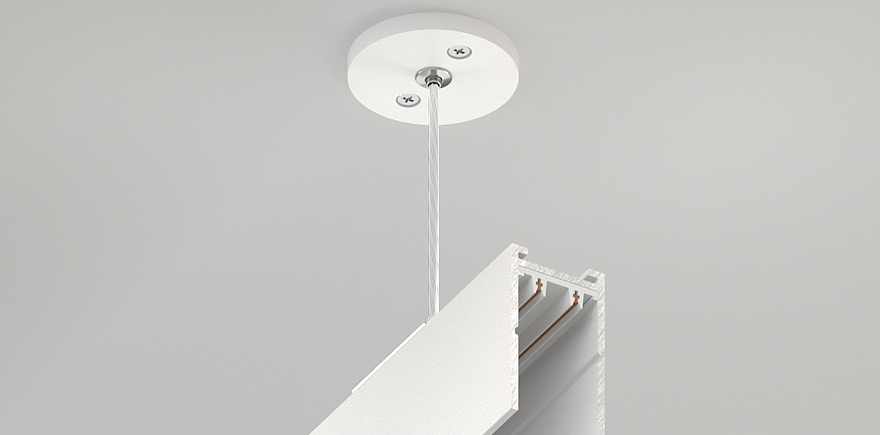 Подвес для трековой системы Luminotti Slimline L.200.10.WH в Санкт-Петербурге
