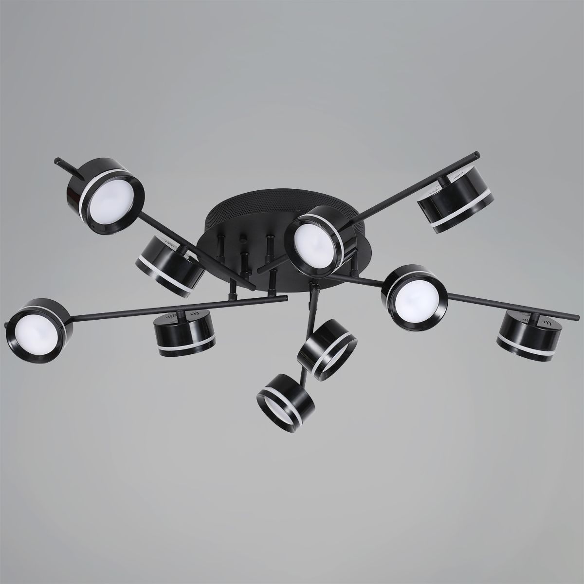 Потолочная люстра Reluce 10590-0.3-10 Black в Санкт-Петербурге