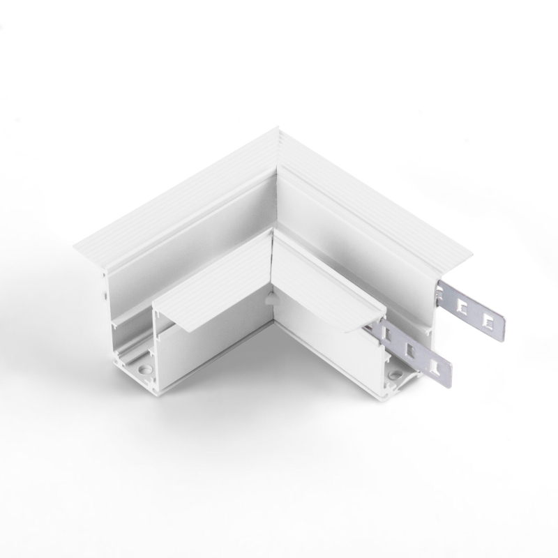 Коннектор угловой для встраиваемого магнитного шинопровода Elektrostandard Slim Magnetic 85092/11 4690389190612 a062193 в Санкт-Петербурге
