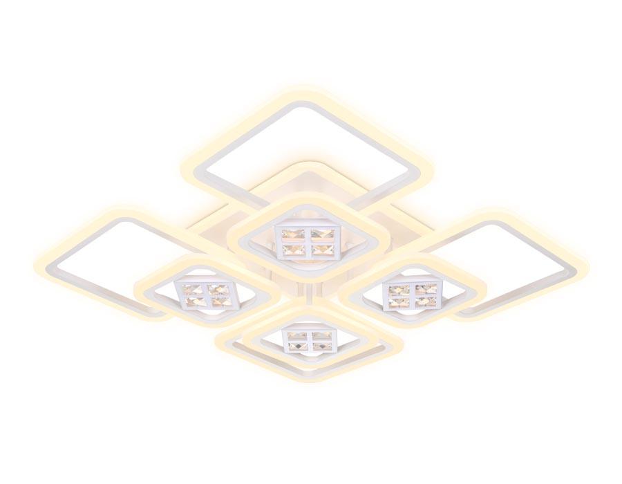 Потолочная светодиодная люстра Ambrella Light Acrylica Ice FA289 в Санкт-Петербурге
