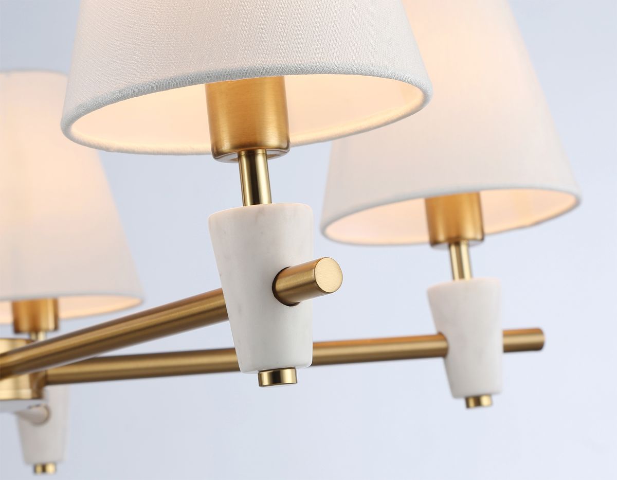 Люстра на штанге Ambrella Light High Light Ceramo Classic LH75044 в #REGION_NAME_DECLINE_PP#