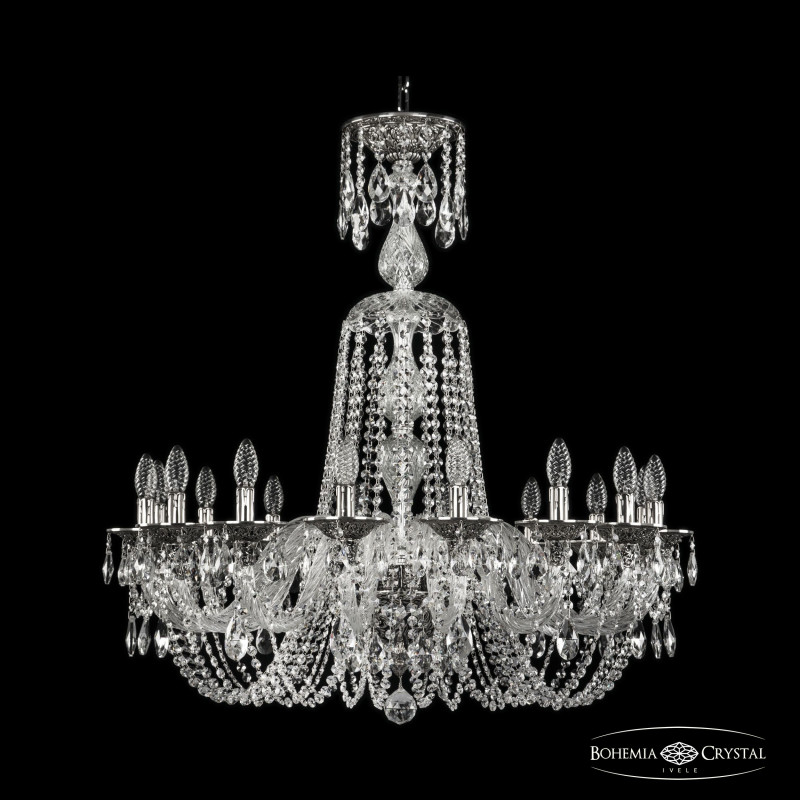 Подвесная люстра Bohemia Ivele Crystal 16102/16/300/XL-95 NB в Санкт-Петербурге