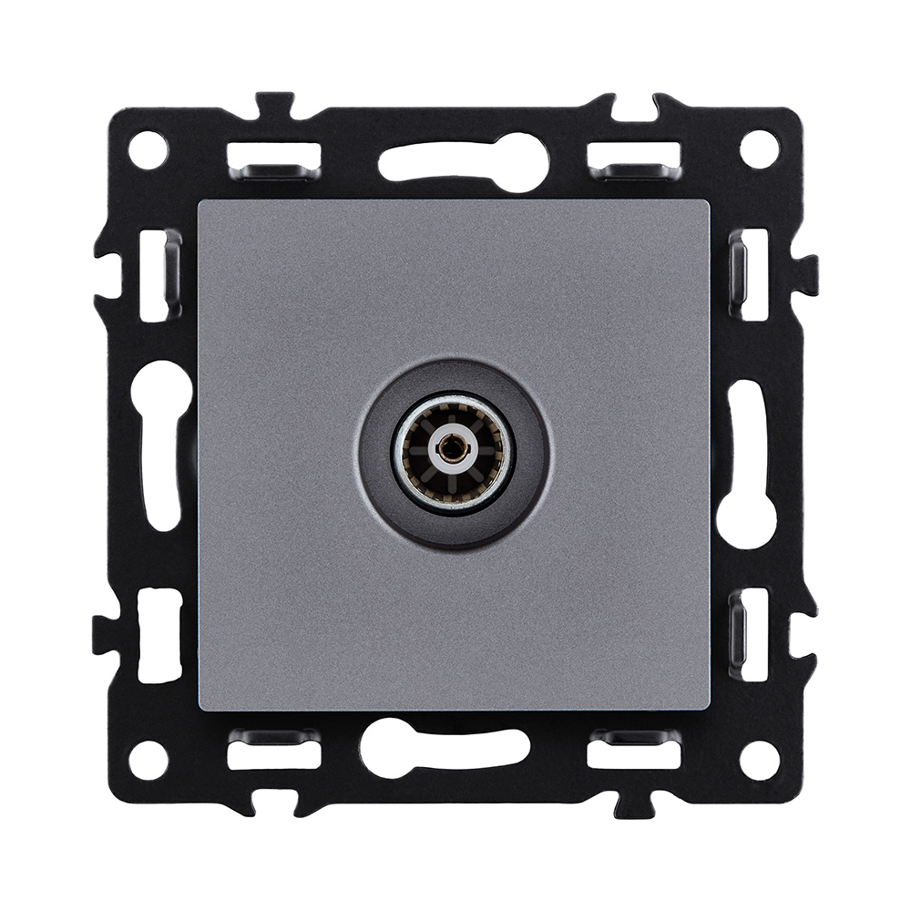 Розетка спутниковая SAT, серый Kollinger Asthetik AS-021GY в #REGION_NAME_DECLINE_PP#