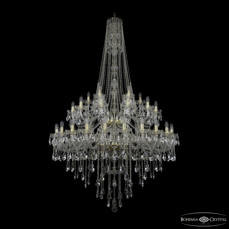 Подвесная люстра Bohemia Ivele Crystal 1415/24+12+6/460/h-213/2d G в Санкт-Петербурге