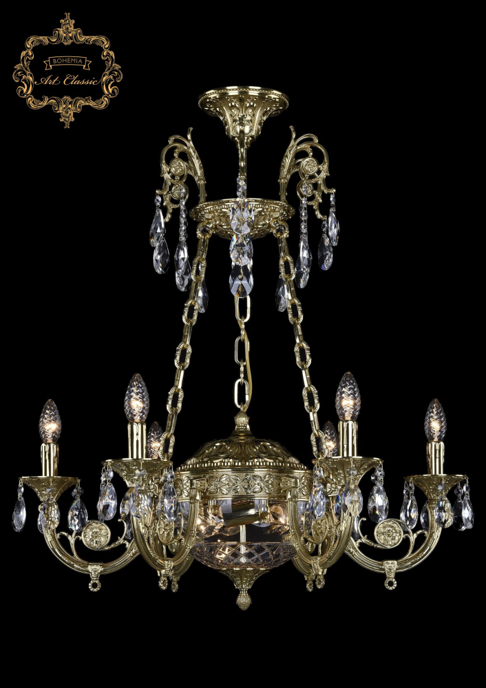 Подвесная люстра Art Classic 31.44.6.KR175SP.250IT.G.Sp.Clear.1B в Санкт-Петербурге