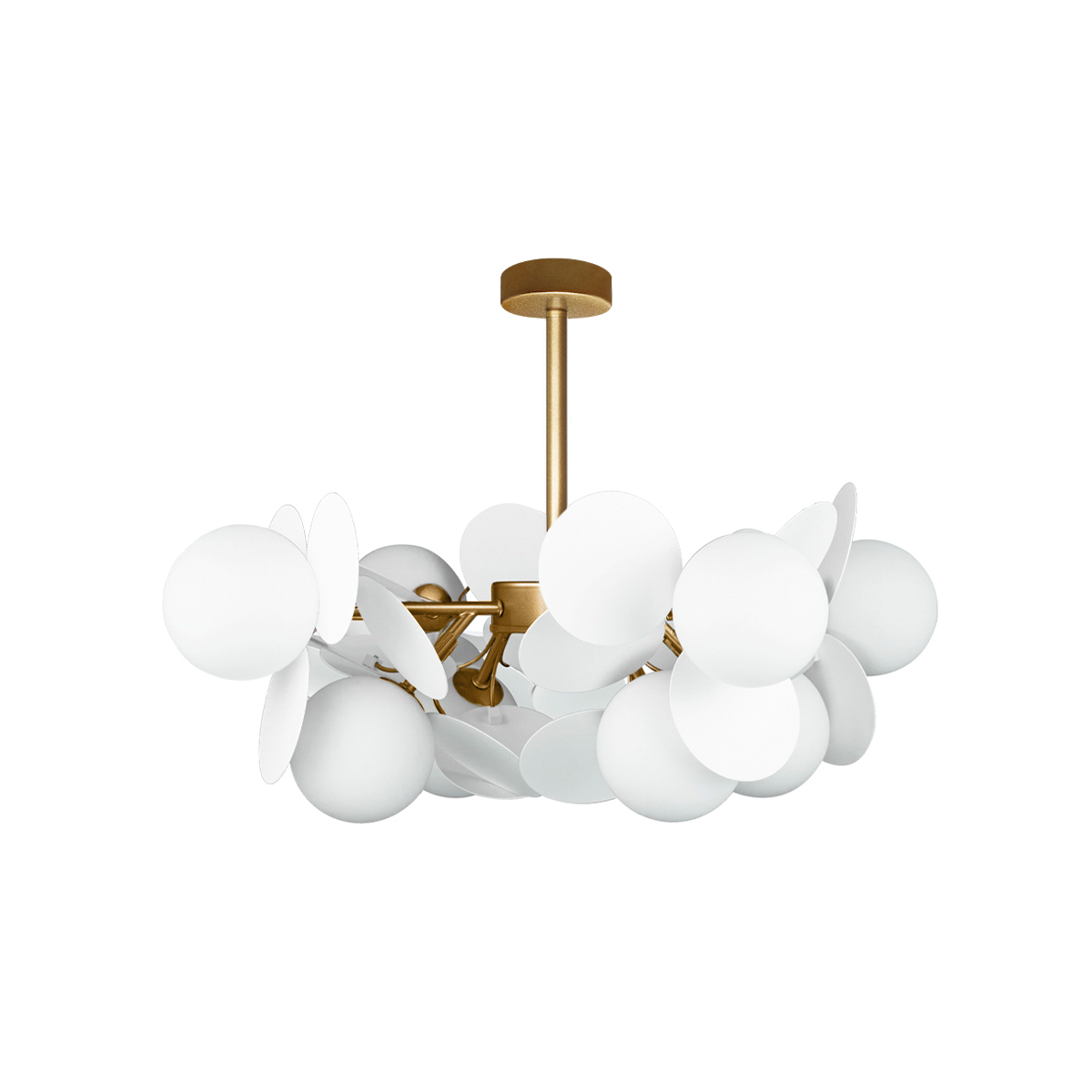Люстра на штанге Loft IT Matisse 10008/8 white в Санкт-Петербурге