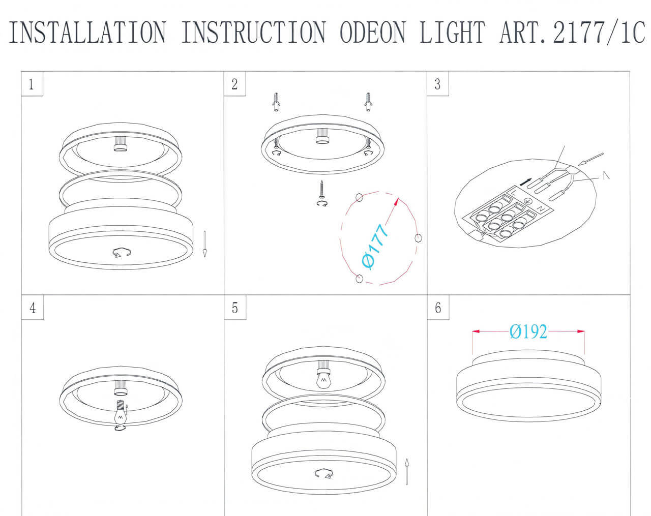 Настенный светильник Odeon Light Yun 2177/1C в Санкт-Петербурге