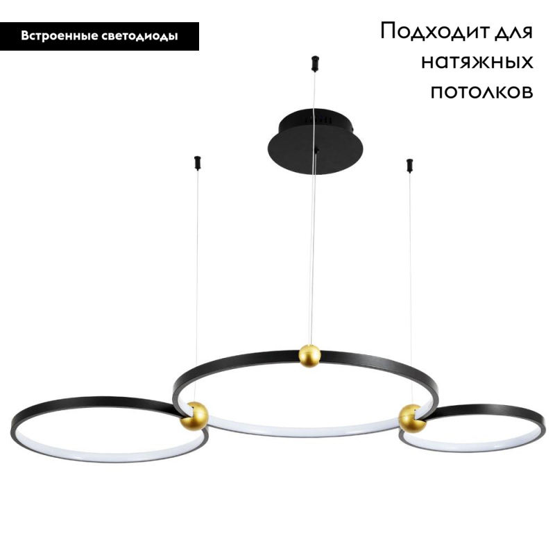 Подвесной светодиодный светильник Divinare Amadeo 1123/04 SP-75 в #REGION_NAME_DECLINE_PP#