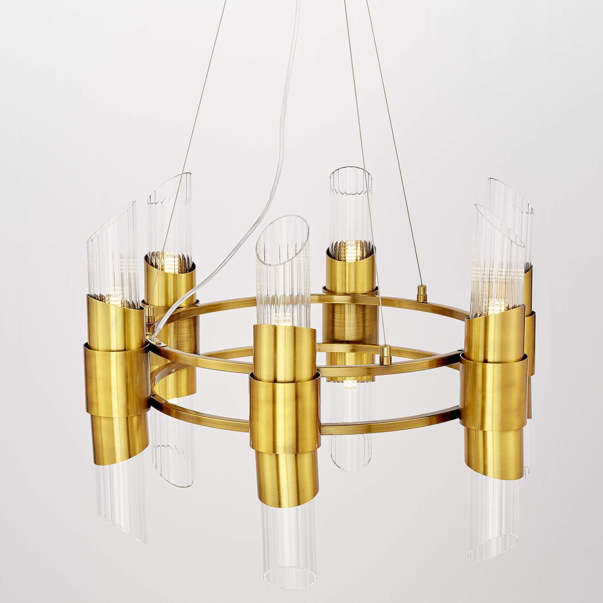 Подвесная светодиодная люстра Lumina Deco LDP 8019-6 MD в Санкт-Петербурге